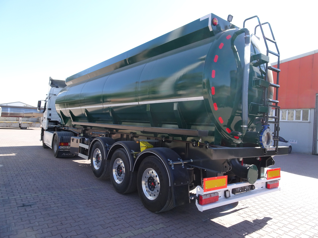 Semirreboque tanque para transporte de produtos químicos nuevo NURSAN Slurry Tanker: foto 2