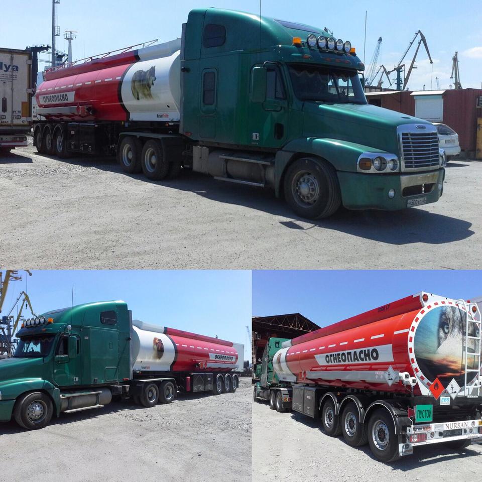 Semirreboque tanque para transporte de combustível nuevo NURSAN Steel Fuel Tanker: foto 2