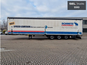 Semi-reboque de lona Schmitz Cargobull SCS 24/L-13.62 M B Varios / Hubdach / Liftachse: foto 1