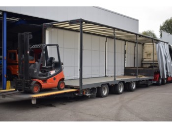 ESVE Forklift transport, 9000 kg lift, 2x Steering axel - Semireboque baixa