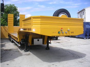  Lowbed semi-trailer Galtrailer PM3 3axles - Semireboque baixa