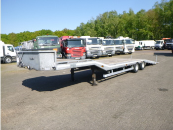 Veldhuizen Semi-lowbed trailer (light commercial) 10 m + winch + ramp - Semireboque baixa