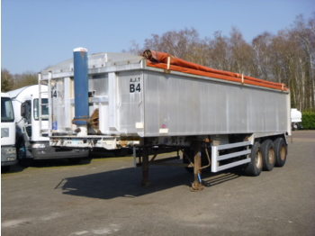 Weightlifter Tipper trailer alu 28 m3 + tarpaulin - Semireboque basculante
