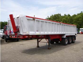 Weightlifter Tipper trailer alu / steel 34.5 m3 + tarpaulin - Semireboque basculante