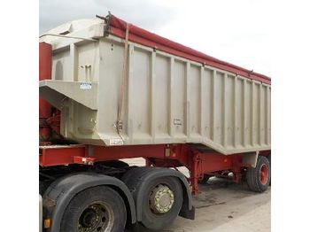  Wilcox Tri Axle Bulk Tipping Trailer (Plating Certificate Available, Tested 10/19) - Semireboque basculante
