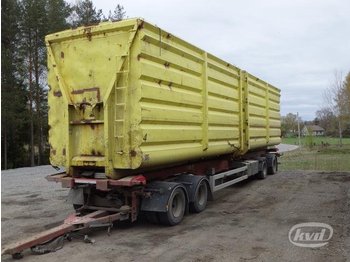 Närko D4YF51H11 Lastbilssläp med containers  - Semireboque furgão