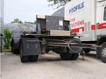 ATM 3 assige schamel container aanhangwagen - Semireboque transportador de contêineres/ Caixa móvel