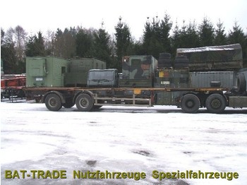  Blumhardt Container 20/30/40 Fuss Heavy Duty - Semireboque transportador de contêineres/ Caixa móvel