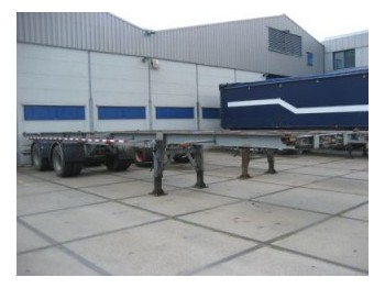 Bulthuis container trailer - Semireboque transportador de contêineres/ Caixa móvel