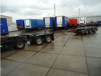 D-TEC 5-Axle combi trailer - CT 53 05D - 53.000 Kg - Semireboque transportador de contêineres/ Caixa móvel