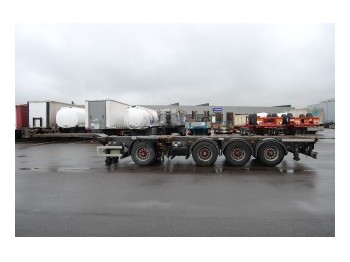 Nooteboom Container chassis - Semireboque transportador de contêineres/ Caixa móvel
