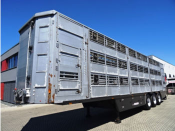 Pezzaioli SBA63 U/ 3 Stock !!! / LIFTACHSE/Hubdach  - Semireboque transporte de gado