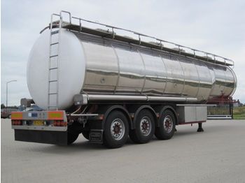 Dijkstra 38.000 L, 1 comp., insulated, pressure, heating - Semirreboque tanque