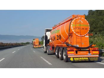 EMIRSAN Customized Cement Tanker Direct from Factory - Semirreboque tanque