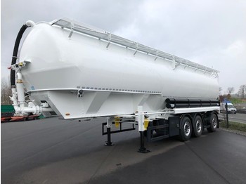HEITLING 51 m3, 7 compartments animal food silo trailer - Semirreboque tanque