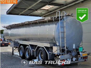 Vocol 35.000 Ltr. Stainless steel + Pump Wassertank RVS INOX - Semirreboque tanque