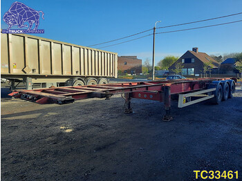 Semireboque transportador de contêineres/ Caixa móvel TURBOS HOET Container Transport: foto 1