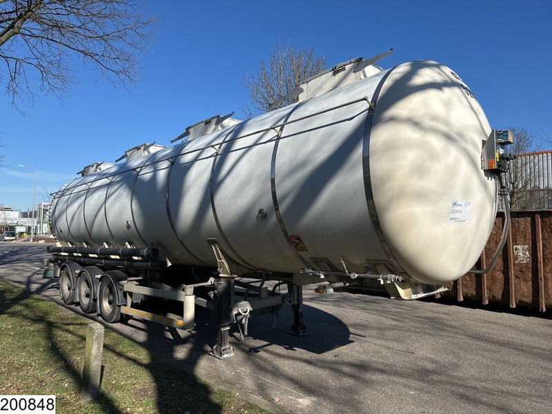 Semirreboque tanque Van Hool Chemie 42000 Liter, 3 Compartments: foto 4