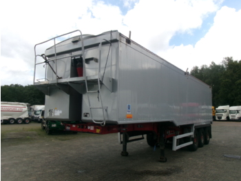 Semireboque basculante Wilcox Tipper trailer alu 55 m3 + tarpaulin: foto 1