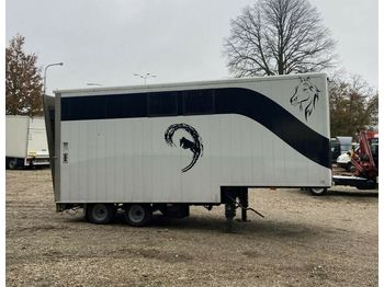Semireboque transporte de gado minisattel trailer für Pferdetransport: foto 1