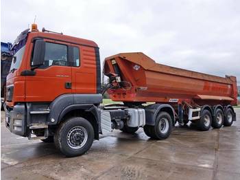 Tractor MAN TGS 18.440 + Tipper trailer 6 Units