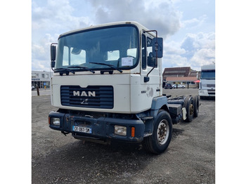 Caminhão transportador de contêineres/ Caixa móvel MAN 26.364