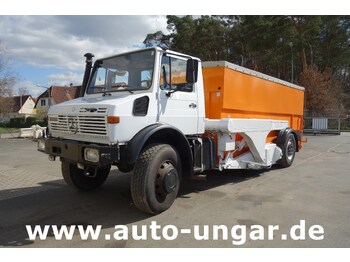Caminhão transportador de contêineres/ Caixa móvel UNIMOG