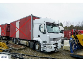 Caminhão transportador de contêineres/ Caixa móvel RENAULT Premium 450