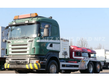 Caminhão transportador de contêineres/ Caixa móvel SCANIA R 500