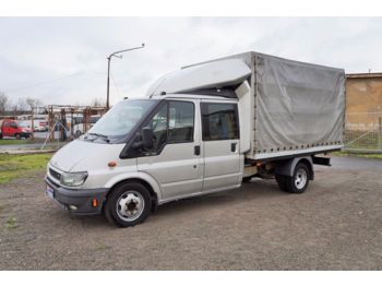 Furgão de toldo Ford Transit 2.4TDCI/ 6 sitze pritsche 6PAL /zwilling: foto 1