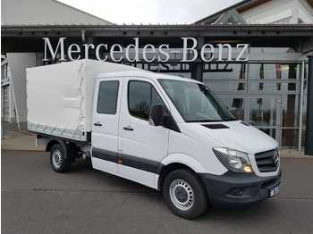 Furgão caixa aberta, Carrinha cabine dupla Mercedes-Benz Sprinter 213 CDI DoKa Pritsche Plane Klima: foto 1