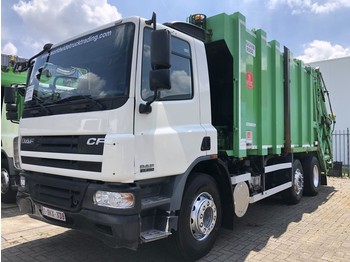Caminhão de lixo DAF CF 75.310 CF 75 310 + 6X2 + VDK PUSHER 2000 GARBAGE SYSTEM + WEIGHTSYSTEM + EURO 3: foto 1