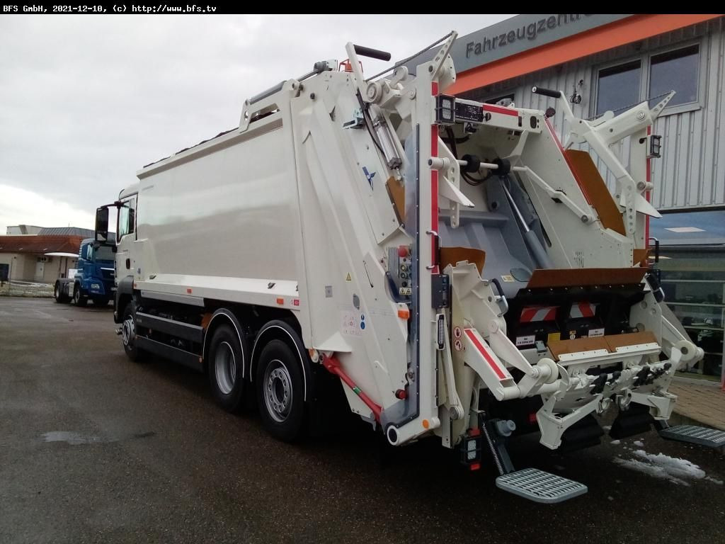 Caminhão de lixo MAN TGS 26.430 6x2-4 BL HS UL Olympus 23 - Euro Max: foto 3