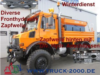 UNIMOG U 2150 Winterdienst Div Zapfwellen + Hydraulik - Varredora urbana