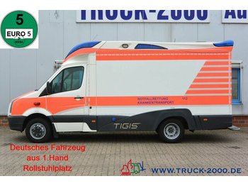 Ambulância Volkswagen Crafter 50 Ambulanz Mobile RTW Krankenwagen 1.Hd: foto 1