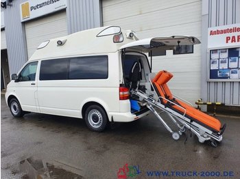 Ambulância Volkswagen T5 Krankentransport inkl Trage Rollstuhl Scheckh: foto 1