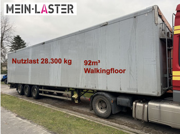 Kraker CF 300 92 m³ Liftachse TÜV 4-24 NL 28,3 t  - Semireboque piso móvel: foto 1
