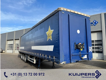 Pacton TXD 339 / 3 axle BPW Drum / Curtainside / Loadlift 2500 kg - Semi-reboque de lona: foto 1
