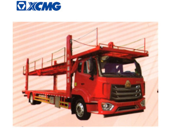  XCMG Official Manufacturer Flat Bed Container Car Transport Semi Truck Trailer - Semireboque transporte de veículos: foto 1