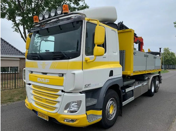 DAF CF 440 FAN Palfinger 19000 Hyvalift haakarmsysteem - Caminhão transportador de contêineres/ Caixa móvel: foto 1