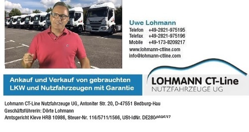 SCHMIDT 3-Achs Kofferauflieger+ LBW - Semireboque