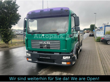 Camião de caixa aberta/ Plataforma, Caminhão grua MAN TGL 8.180 4x2 Kran Hiab Tempomat: foto 3