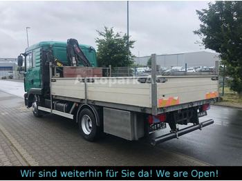 Camião de caixa aberta/ Plataforma, Caminhão grua MAN TGL 8.180 4x2 Kran Hiab Tempomat: foto 5