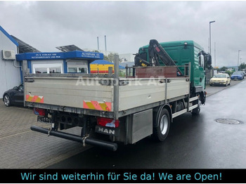 Camião de caixa aberta/ Plataforma, Caminhão grua MAN TGL 8.180 4x2 Kran Hiab Tempomat: foto 4