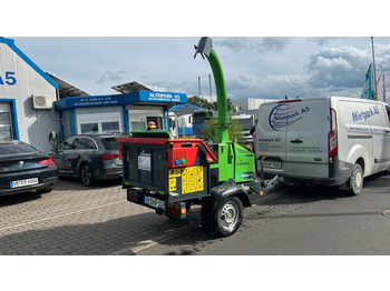 Reboque GreenMech Arborist 130 Häcksler Holz: foto 2