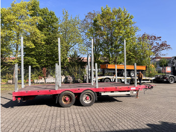 Reboque transporte de madeira Auwaerter X-LTL110  Tandempritsche, ausziehbar: foto 4