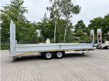 Reboque baixa Möslein  Neuer Tandemtieflader, 7,28 m Ladefläche, breit: foto 3