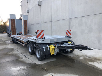 Reboque baixa Möslein  neuer 4 Achs Tieflader hydraulischen Rampen: foto 4