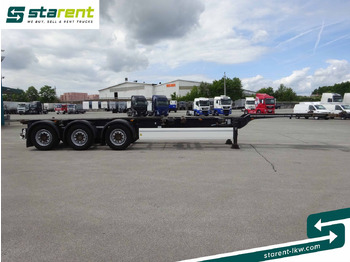 Semireboque transportador de contêineres/ Caixa móvel Krone Containerchassis 1x20/2x20/1x40/1x45, Liftachse: foto 4
