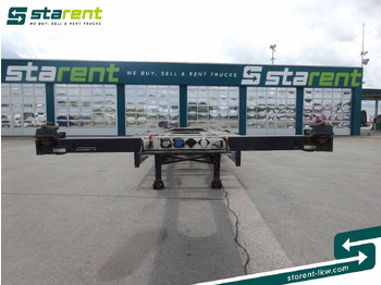 Semireboque transportador de contêineres/ Caixa móvel Krone Containerchassis 1x20/2x20/1x40/1x45, Liftachse: foto 2